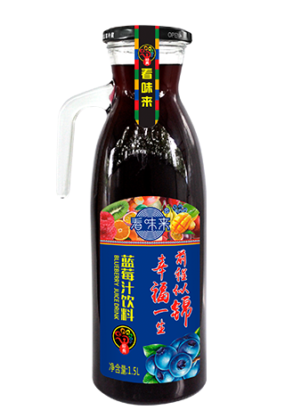 看味來時代瓶藍(lán)莓汁